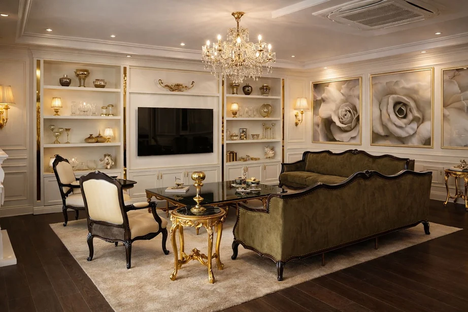 Klasik salon mobilyaları